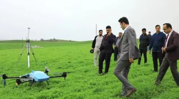Le drone agricole EAVISION pulvérise 6,000 acres de blé en Turquie
