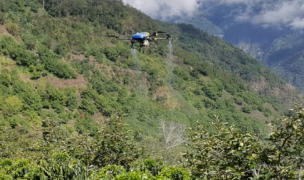 Yunnan | Les drones agricoles EAVISION aident le vaporisateur de café Baoshan
