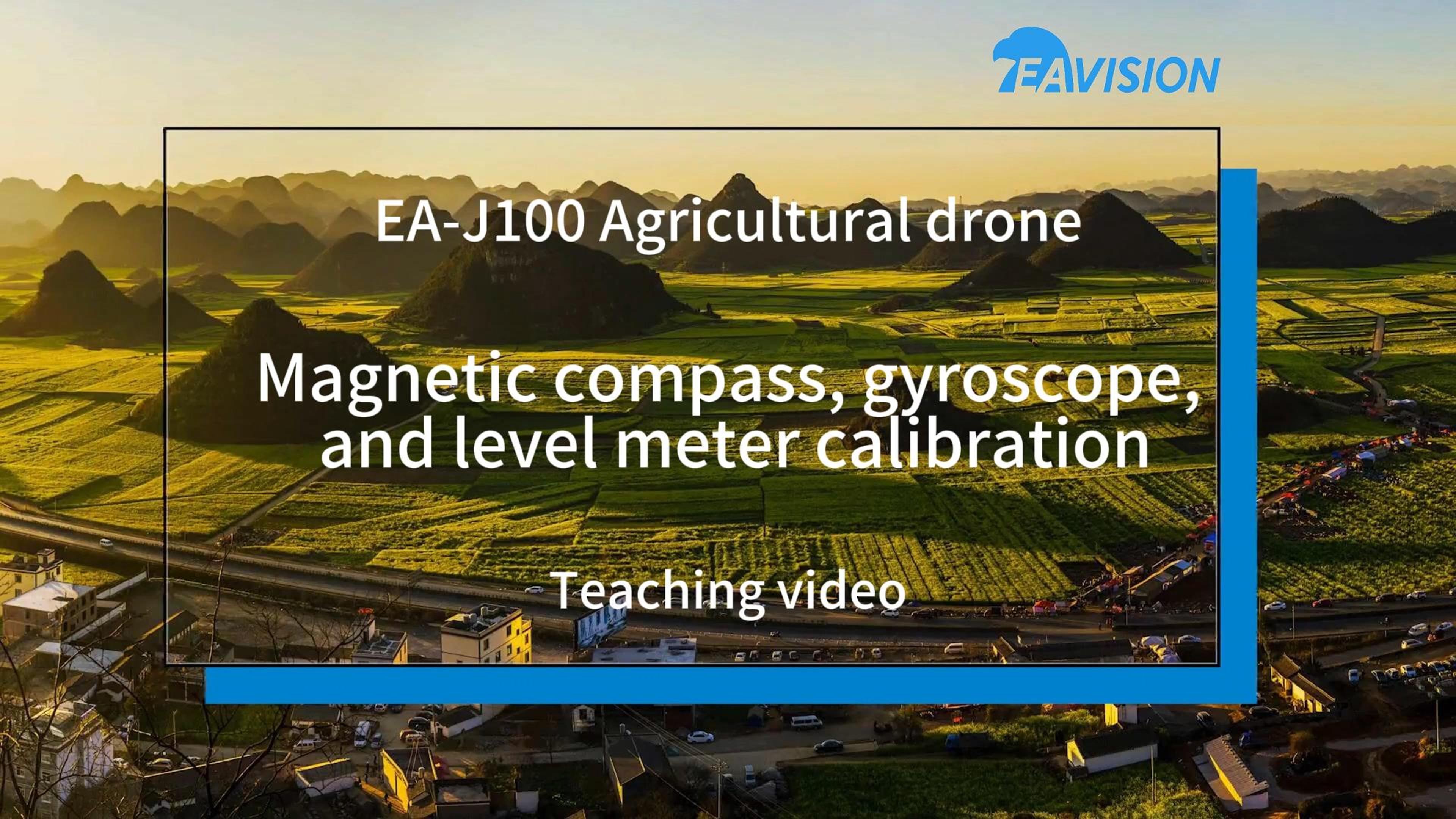 Étalonnage du compas magnétique, du gyroscope et du niveleur
