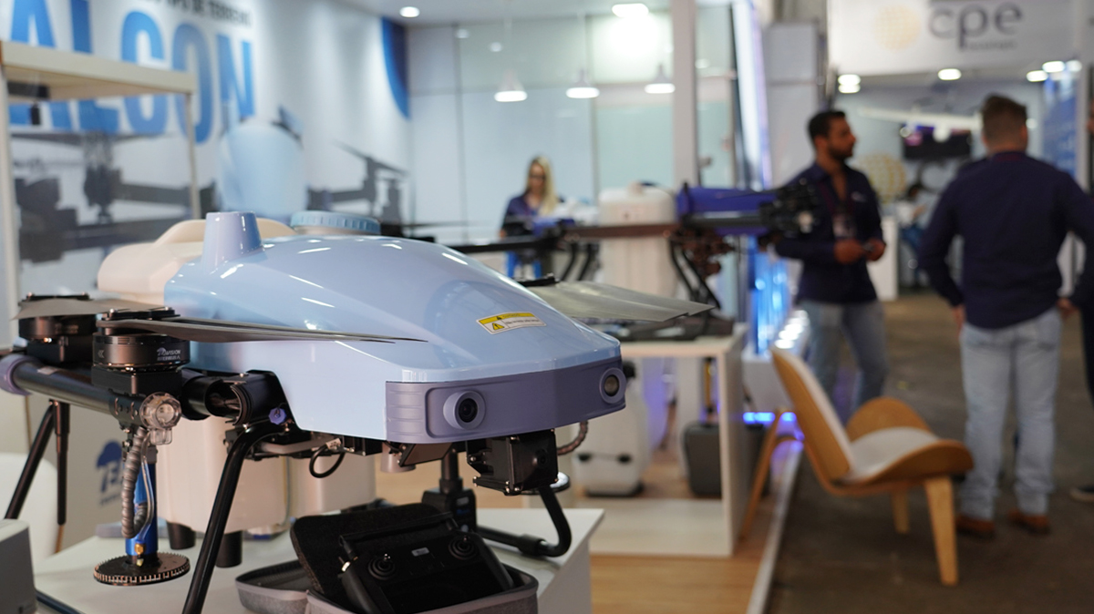Les drones présentés par EAVISION à AGRISHOW élargissent le scénario high-tech dans l'agro-industrie