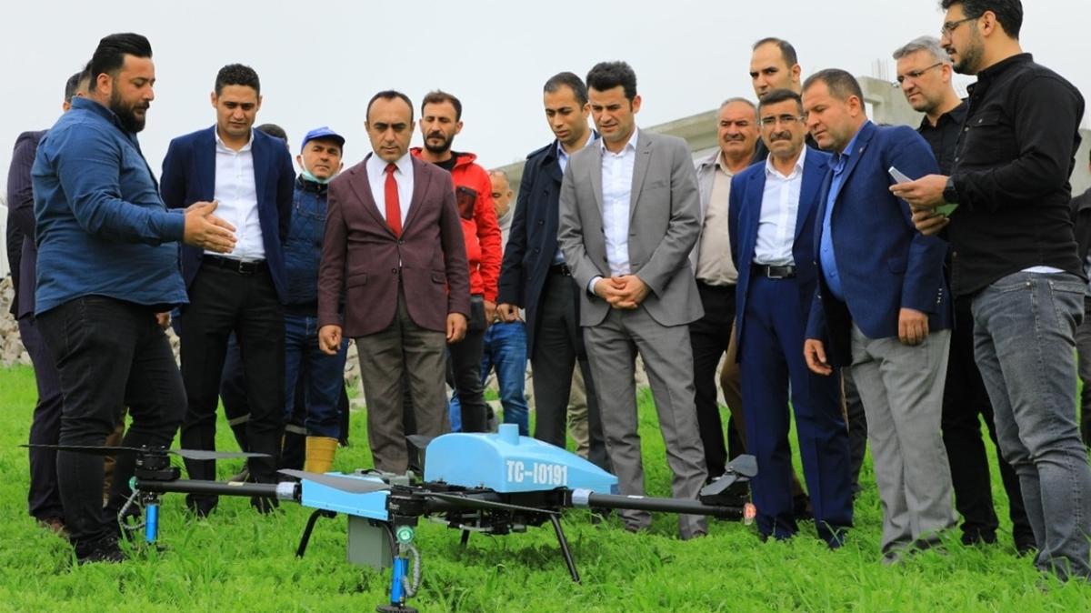 Application EAVISION Turquie, soutien des drones de pulvérisation agricole aux agriculteurs de Diyarbakır